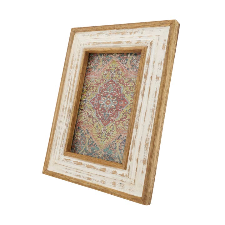 Vintage Distressed Wood Photo Frame for wholesale by Saro Lifestyle