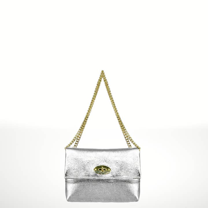 ITALIAN'S LEATHER - Wholesale Clutch Bag - Women's - Daiana Suede Leather Bag 22071321