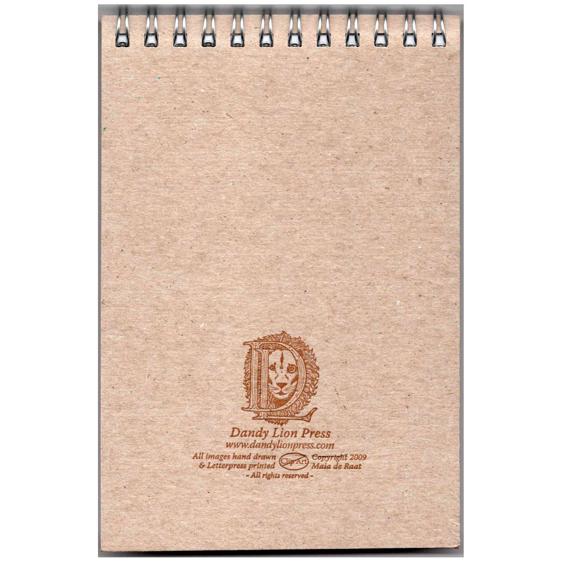 Dandy Lion Press - Wholesale Notebook - Cougar Notebook1