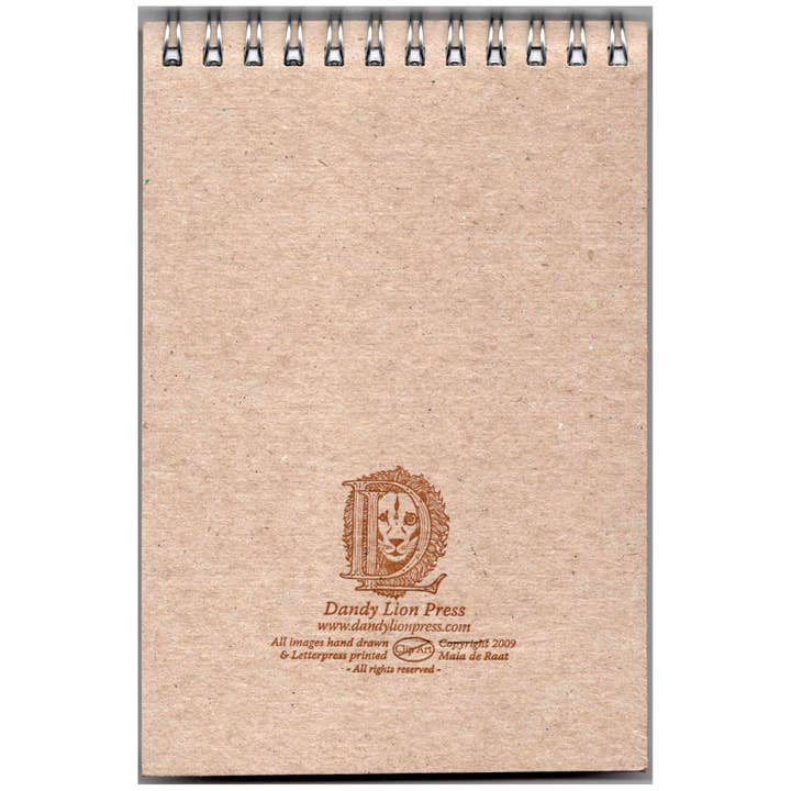 Dandy Lion Press - Wholesale Notebook - Cougar Notebook1