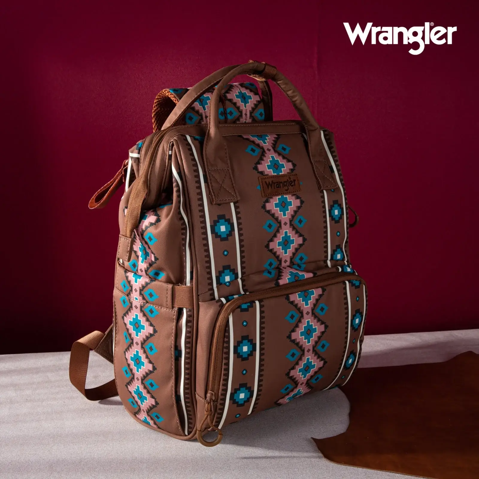 South End Clothing and Apparel L.L.C - Vente Sac à dos – femme - Sac à dos multifonctions Wrangler Aztec1