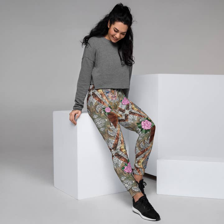 Lady's Jogger, cursed image for wholesale by The Pastel Abstract