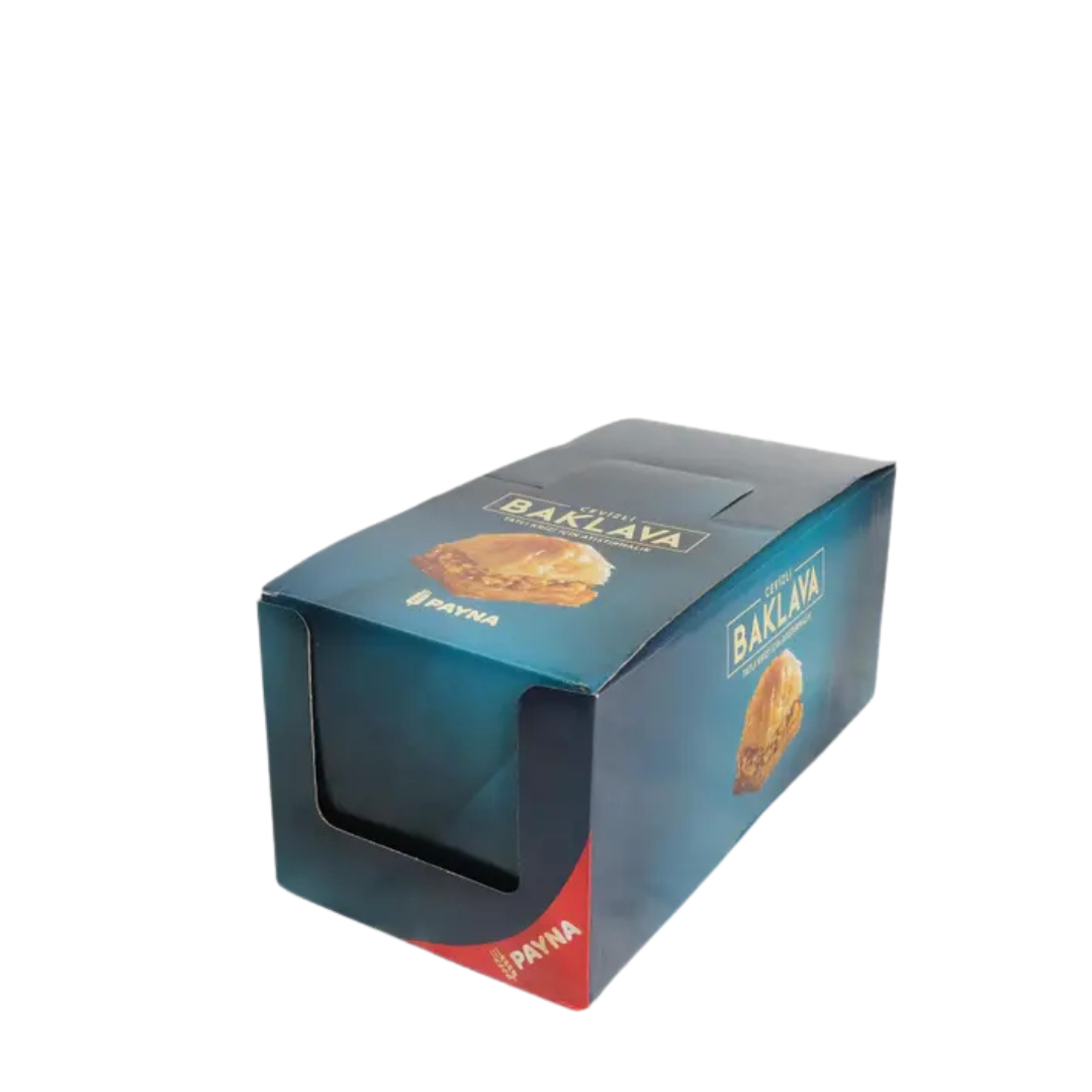 Aladdin – Engroshandel Cookie – Payna | Valnød Baklava familiestørrelsesæske - 48 enkeltserveringsskiver5