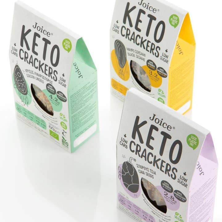 Helene Delices Grecs - Wholesale Crackers - Organic Keto Crackers with Olives 60g5