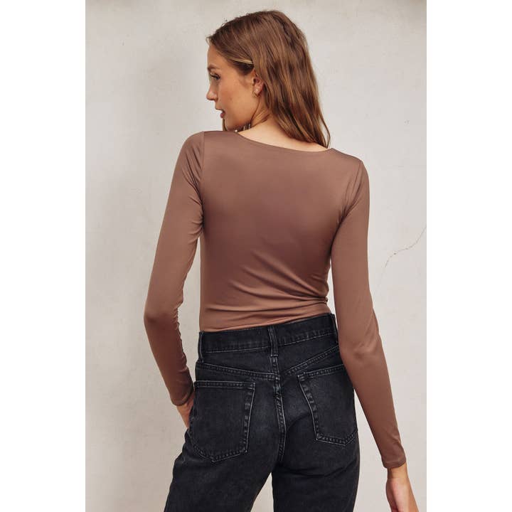 Dress Forum - Wholesale Bodysuit - Women's - Soft Square Neck Bodysuit21