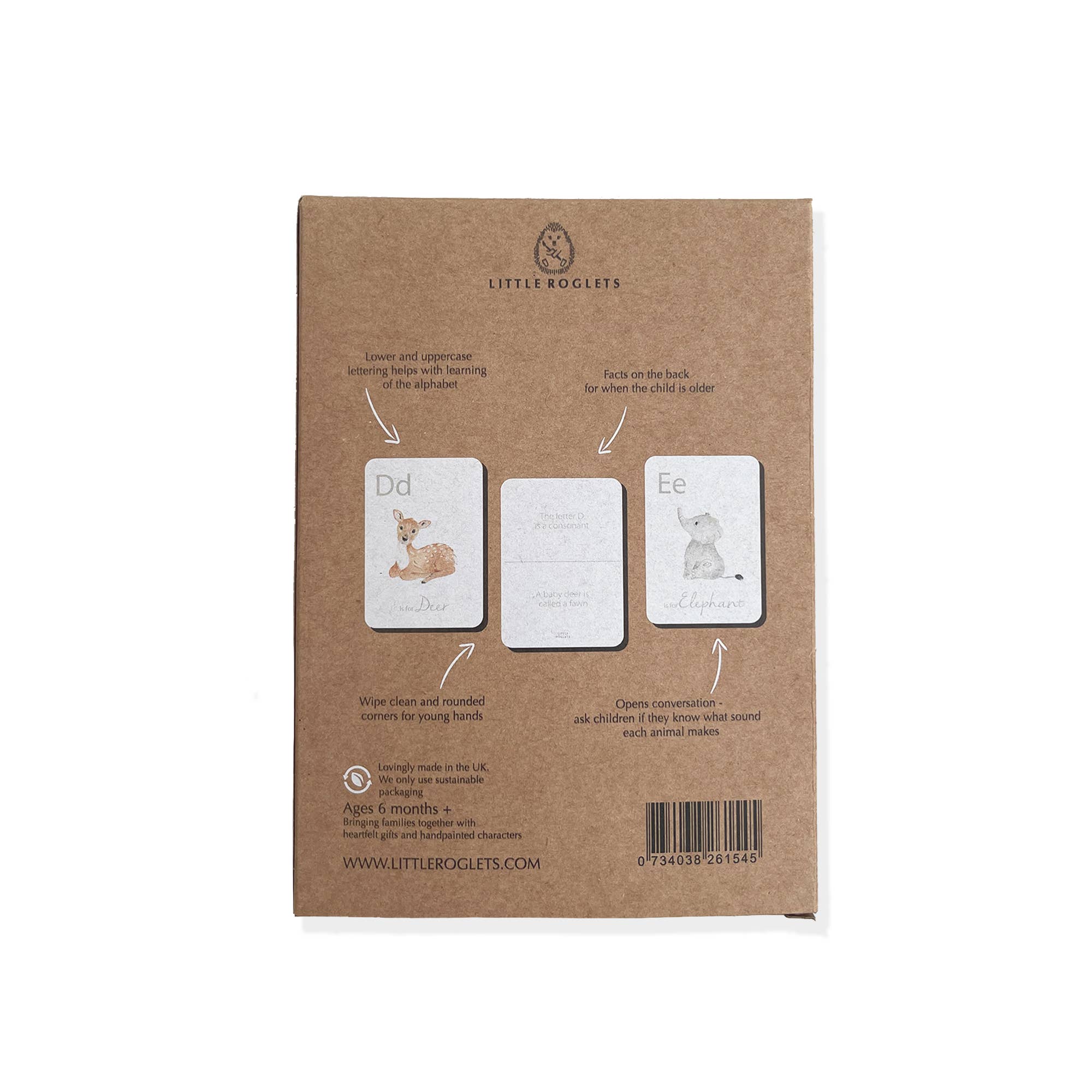 Little Roglets - Wholesale Learning Cards - Kids & Baby - Animal Alphabet Flashcards | Toys and Learning | Kids Toys2