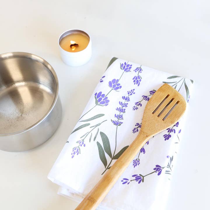 Highland Ridge | Handmade Home Decor - Wholesale Tea towel - Lavender Tea Towel3
