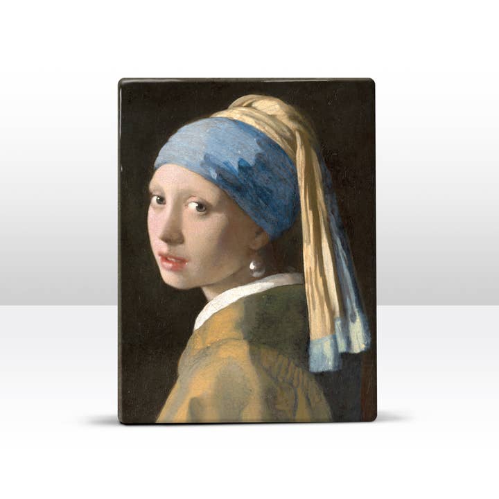 Laqueprint – wholesale Art print – Lacquer print, Girl with a Pearl Earring - Johannes Vermeer