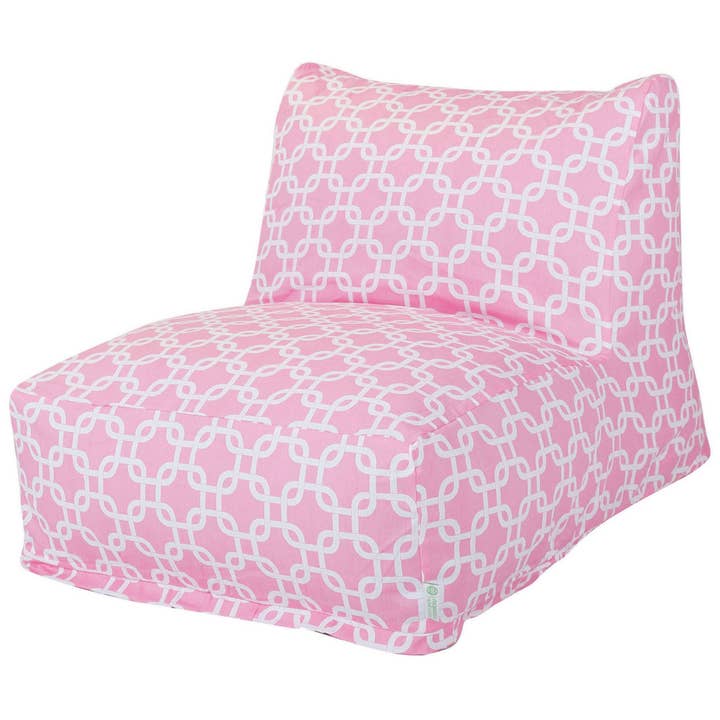 Majestic Home Goods Soft Pink Links Chair Lounger for wholesale by Majestic Home Goods