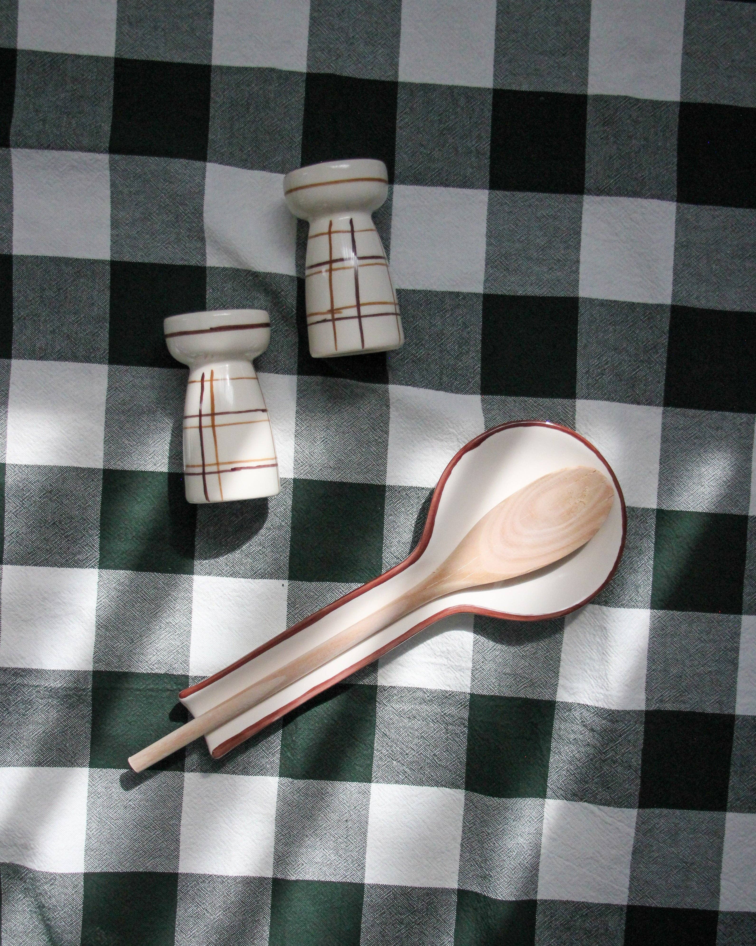 Pó de Barro - Wholesale Salt & Pepper Shaker Set - Dolce Latte Macchiato Ceramic Salt & Pepper Shaker Set2