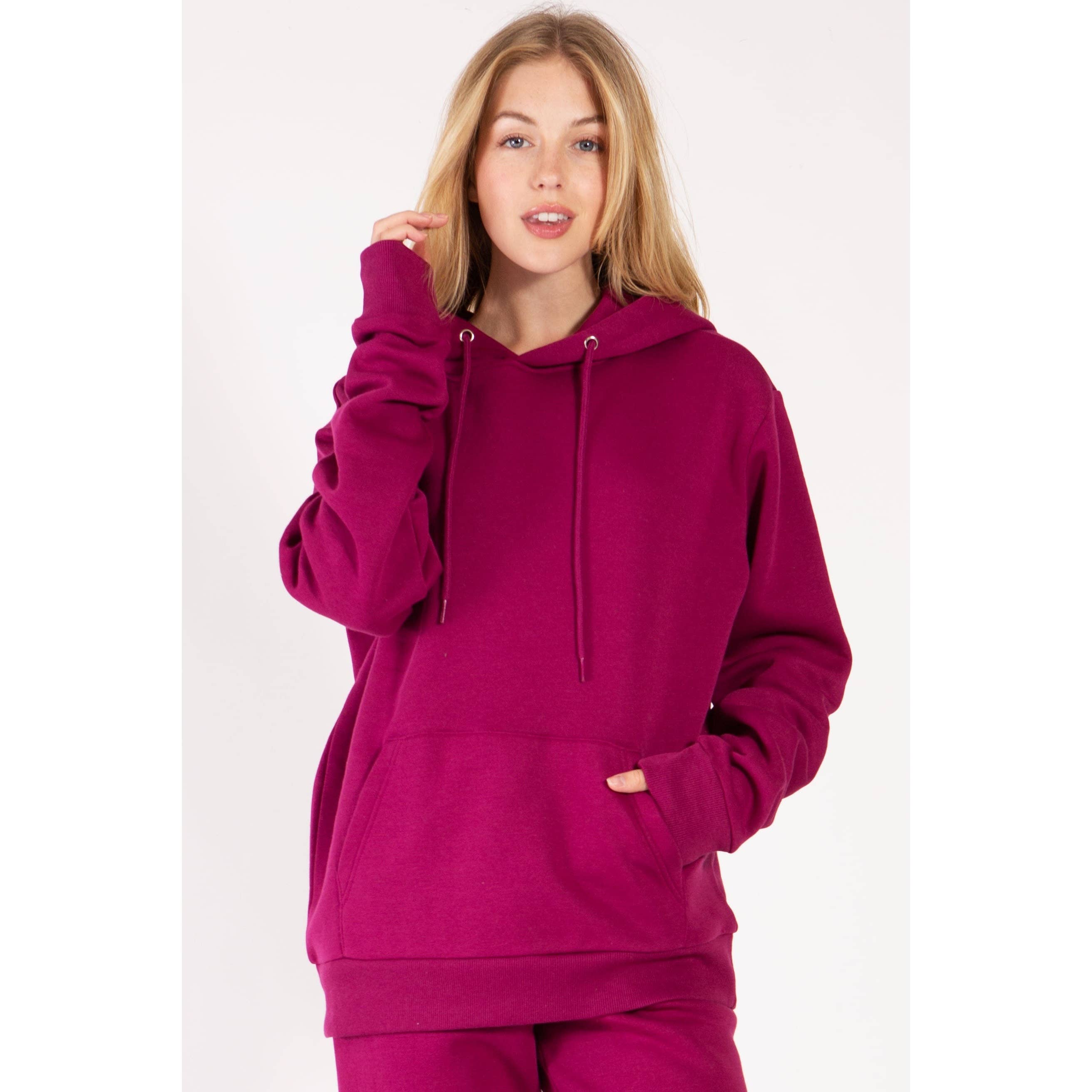 Timeless - Wholesale Hoodie - Women's - Oversized Fleece Pullover Hoodie6