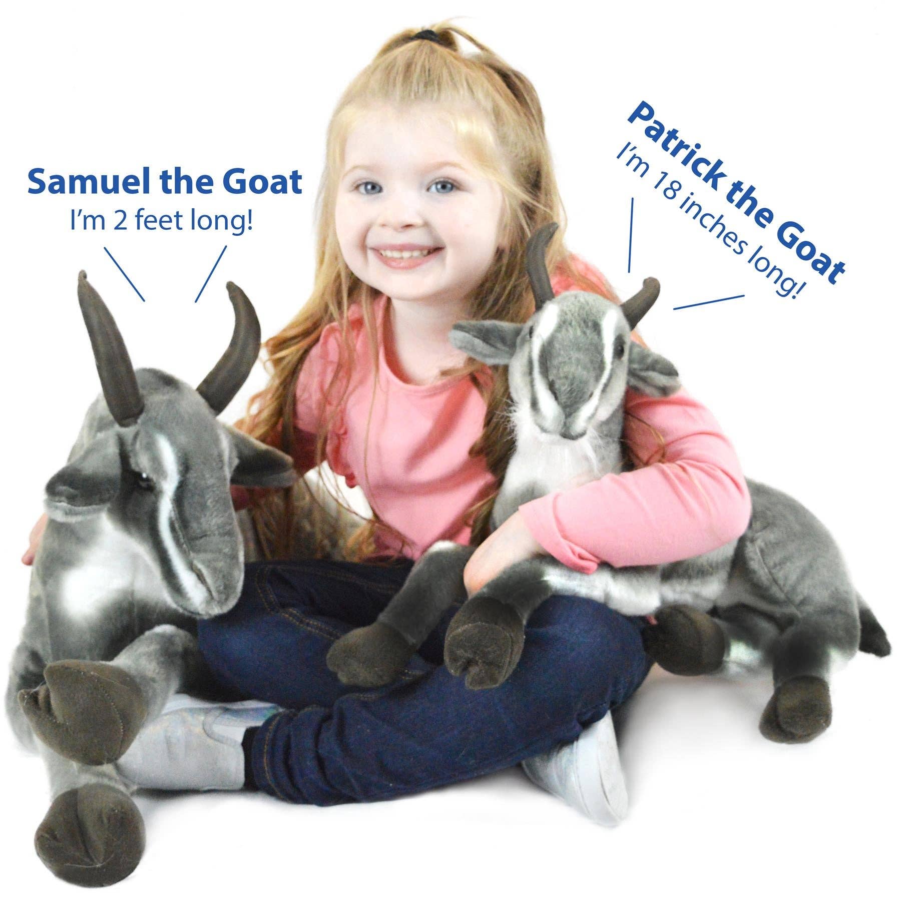 VIAHART Toy Co. – wholesale Stuffed/plush toy – Kids & baby – Patrick The Pygmy Goat | 18 Inch Stuffed Animal Plush6