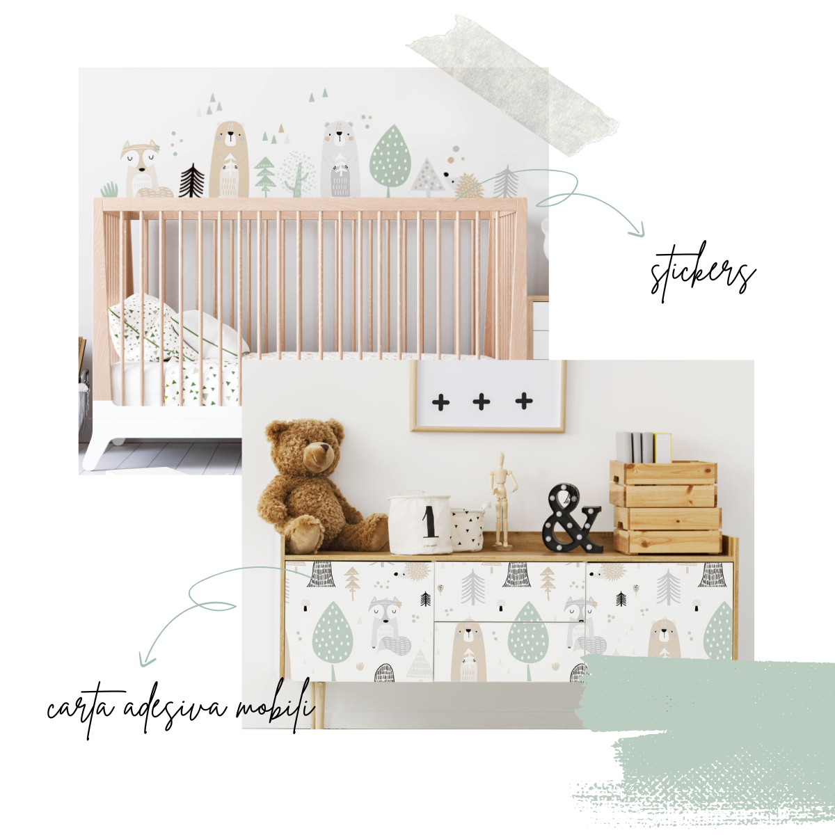 Decochic - Wholesale Wall Decal/Stickers - Forest Animals Wall Stickers6