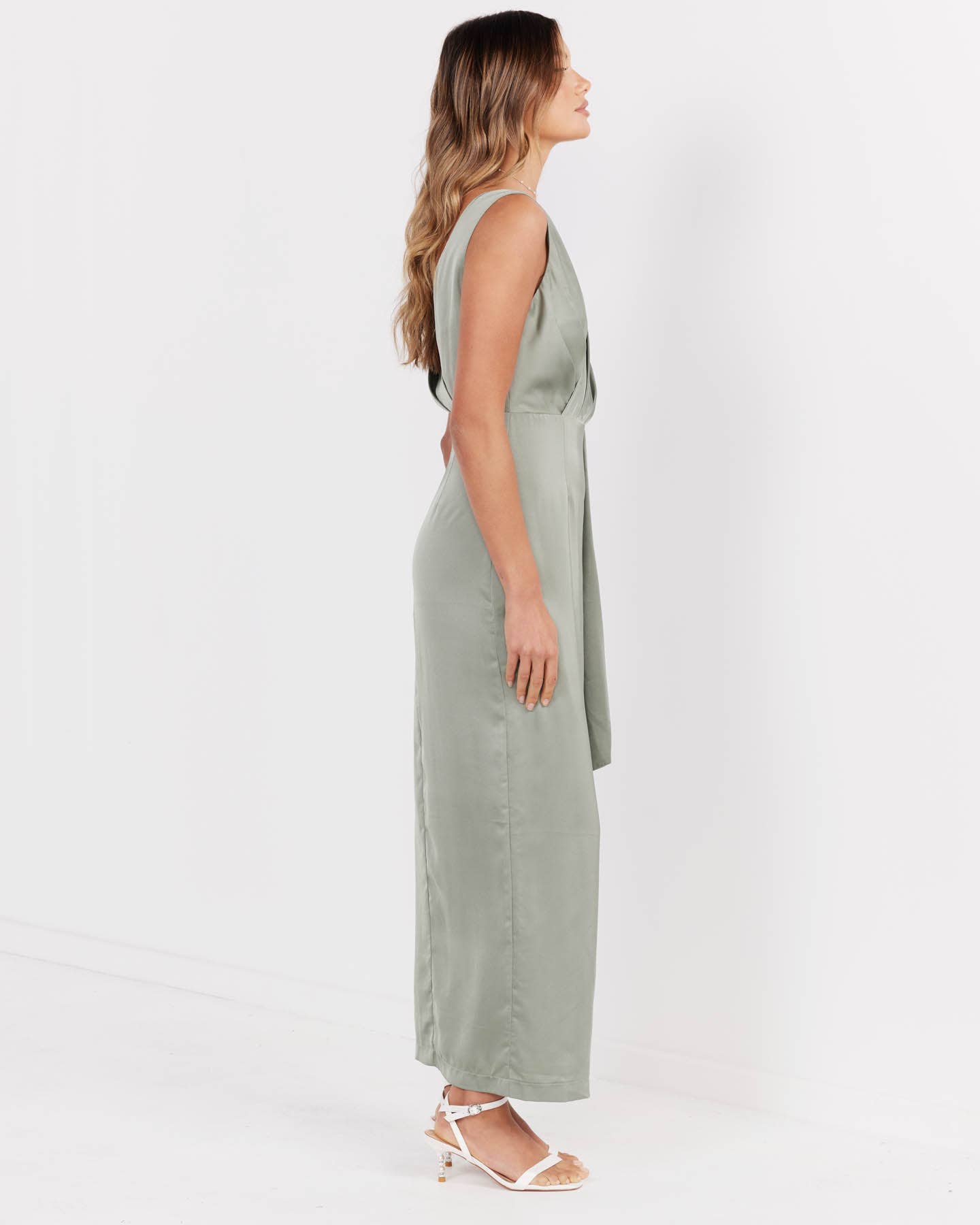 Twosisters The Label - Wholesale Dress - Women's - Goddess Dress - Sage1