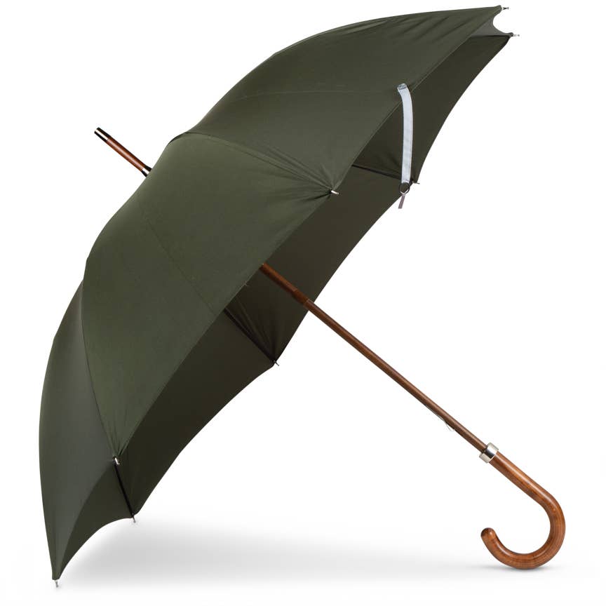 Heating & Plumbing London – wholesale Umbrella – Unisex – British Umbrella, Beech & Maple - Racing Green/Grey9