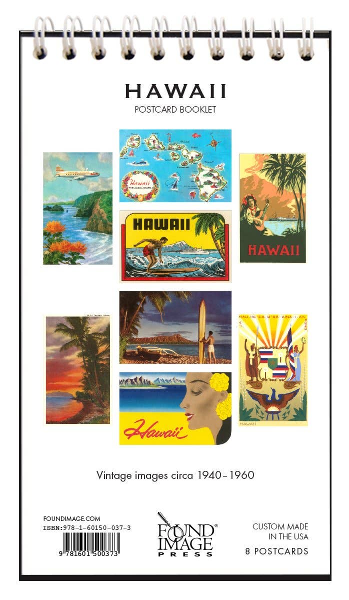 Found Image Press – wholesale Vykort – HAWAII vykort häfte1