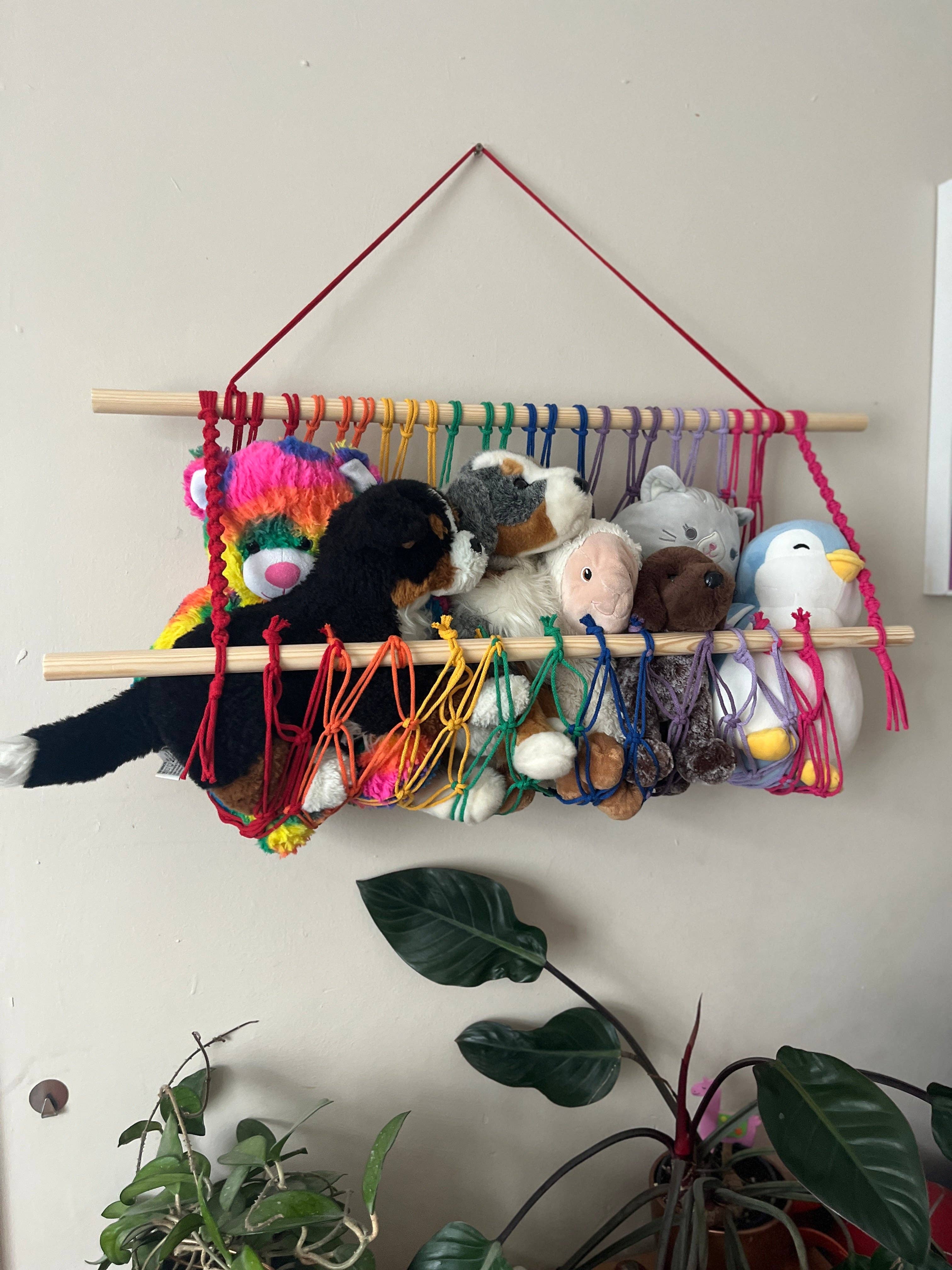 Macra-Made With Love – wholesale Toy storage box – Kids & baby – Macramé Nursery Toy Hammock7