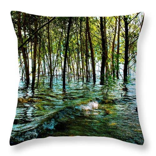 CUSCINO "THE WATER'S FOREST" per la vendita all'ingrosso da parte di sorayadapuzzostore