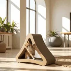 Delta cat scratcher, corrugated cardboard for wholesale by Althea Living