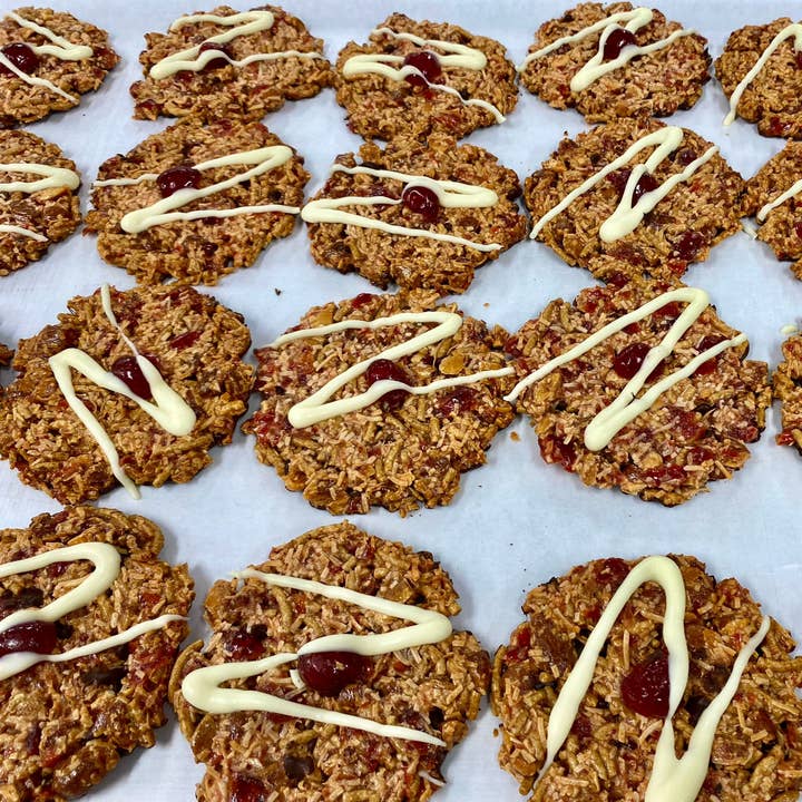 Elly's Gourmet Confectionery - Wholesale Biscuit - Florentine (Cafe - 4 pack)1