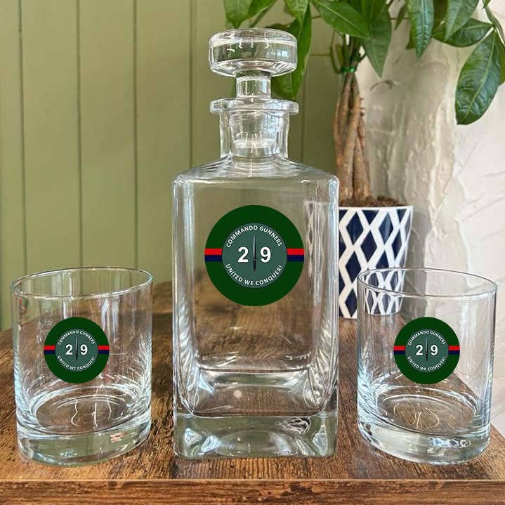 29 Commando Royal Artillery - Decanter for wholesale by Thecraftyblackdog