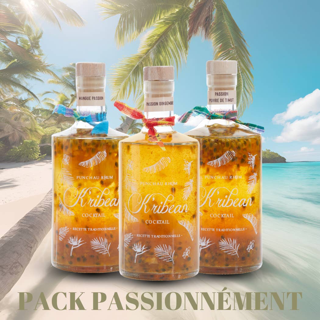 K'ribean Cocktail - Wholesale Rum - K'ribean Cocktail Discovery Pack - Passionately