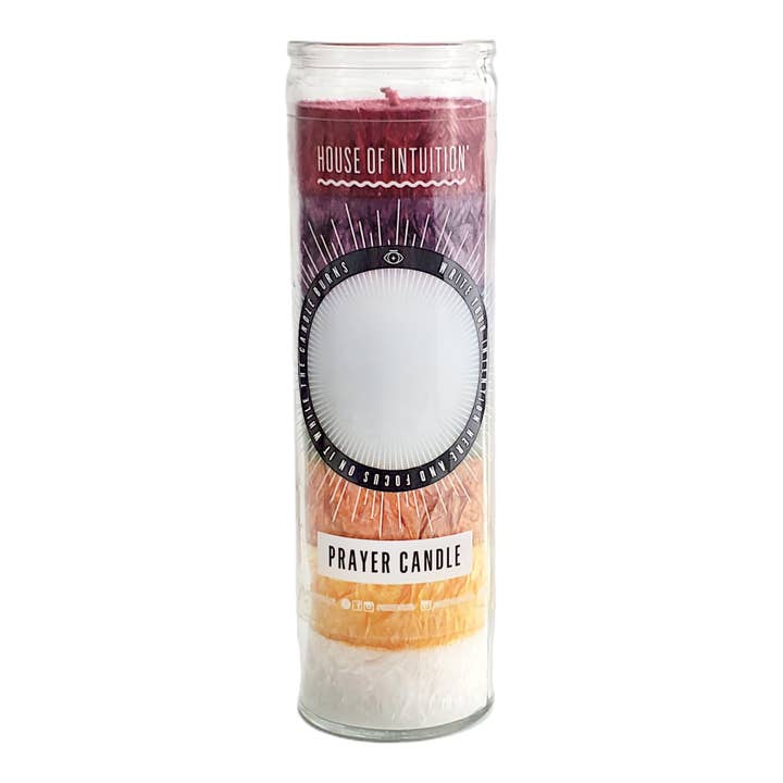 7 Color "Write-Your-Own-Prayer" Candle - REALIGNMENT for wholesale by House Of Intuition