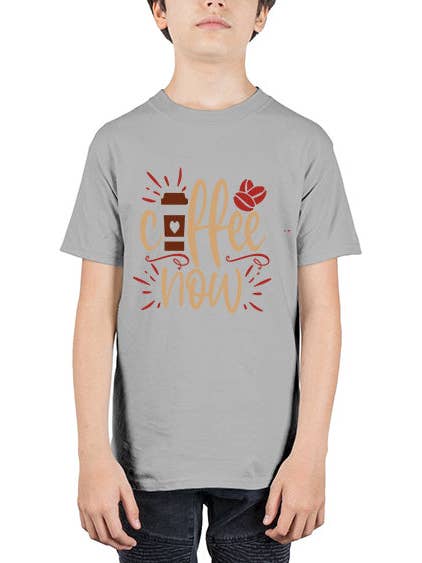 café maintenant 120# - café - T-shirt Jeunesse Unisexe pour la vente par tshirt unlimited