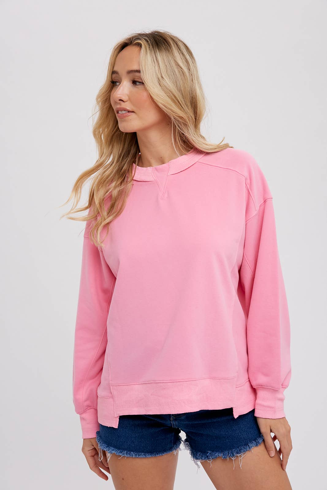 Bluivy - Wholesale Sweatshirt - Women's - BOXY SWEATSHIRT23