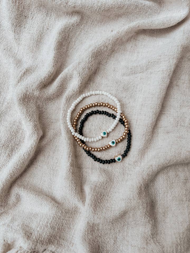 Bracciale Cuore Malocchio per la vendita all'ingrosso da parte di Oak + Eve