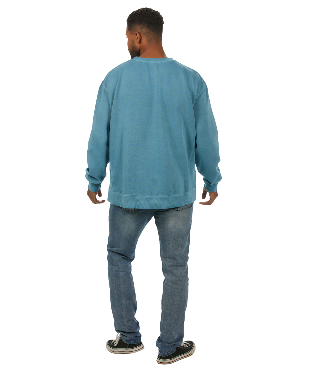 U.S. Apparel - Wholesale Sweatshirt - Women's - Unisex Garment Dyed Fleece Crew29