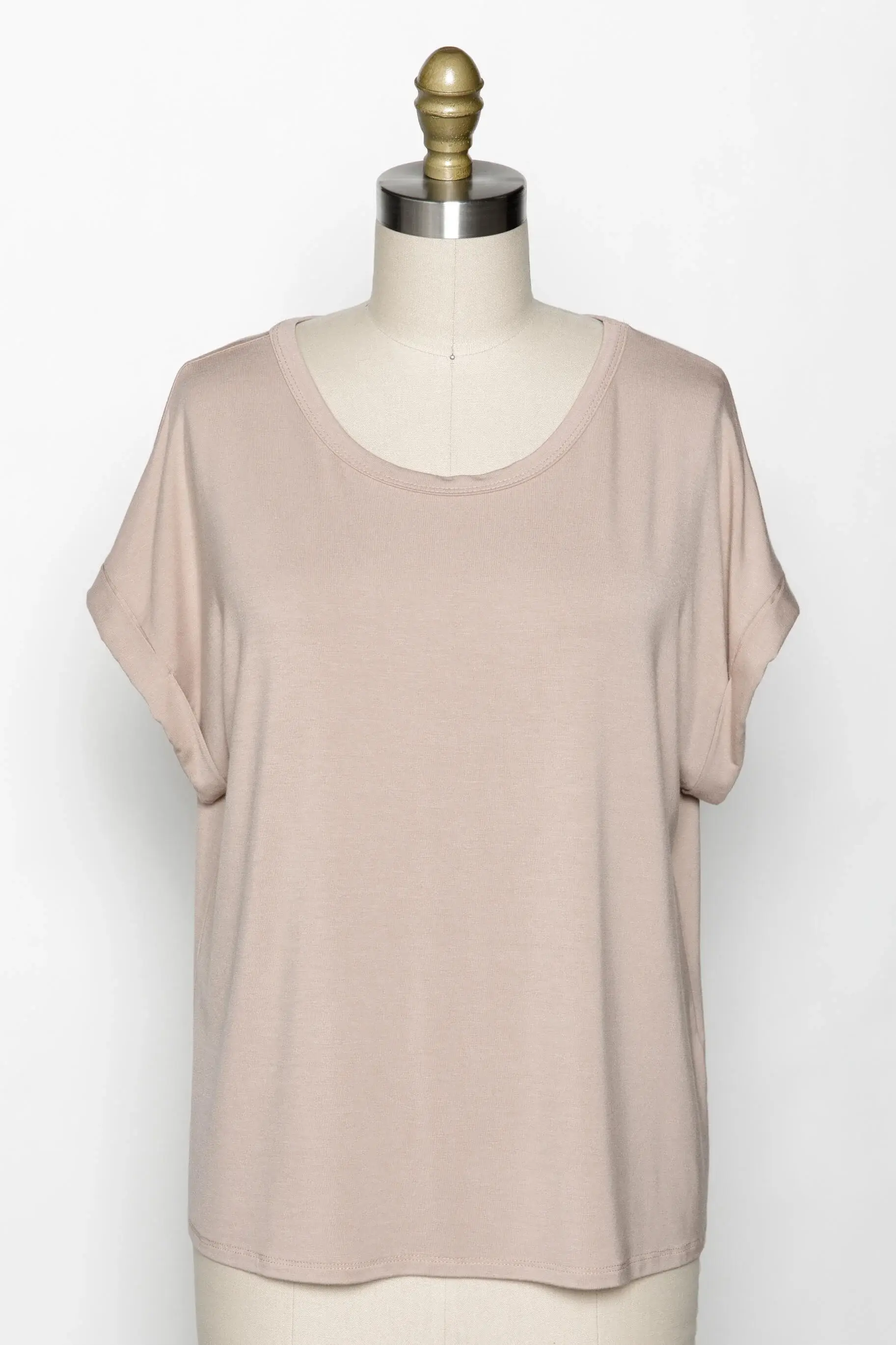 Final Touch - Vendita all'ingrosso Top in maglia - Donna - Top Girocollo in Modal Rayon - T3104841