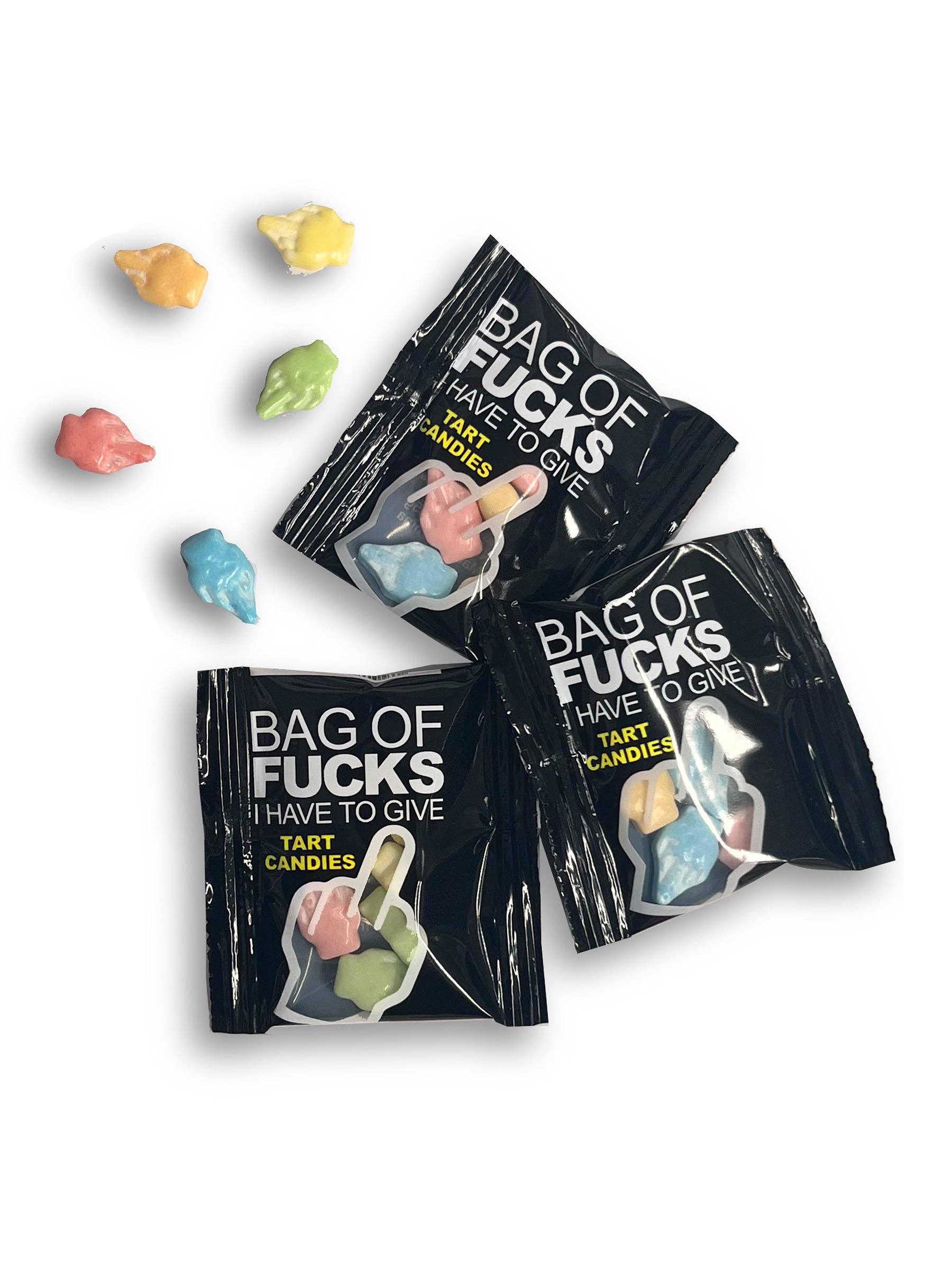 Little Genie Productions - Wholesale Hard Candy - Bag of Fucks I Have to Give POP Display of 1001