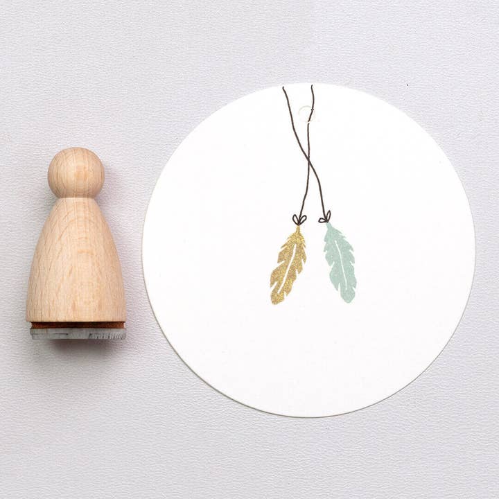 12x Stempel | Veer klein voor wholesale door Perlenfischer