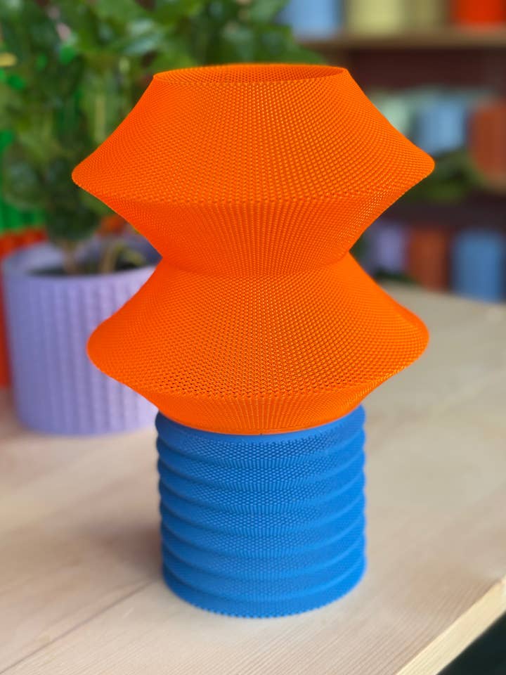 Lampe d'ambiance en maille imprimée en 3D pour la vente par WALKER'S HOUSE!