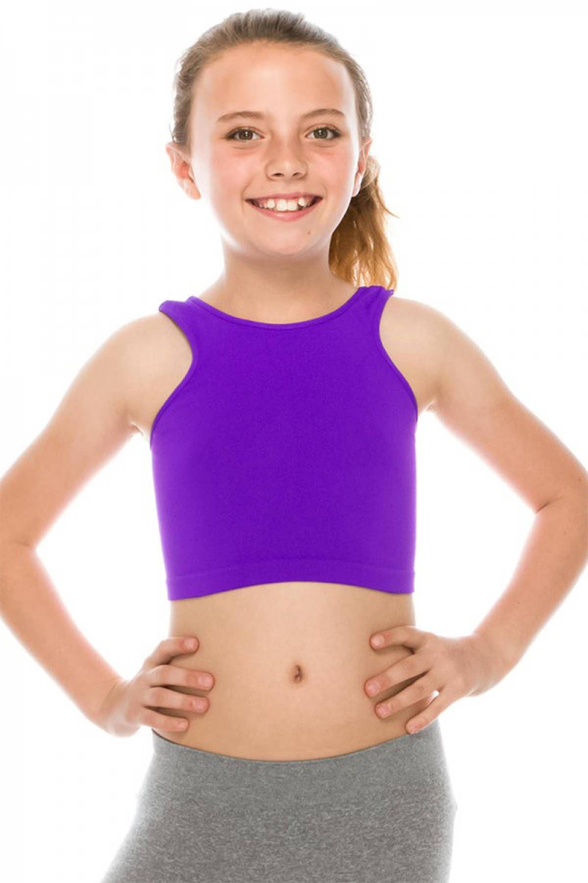 KurveShop - Wholesale Tank Top - Kids - KIDS CROP TANK TOP4