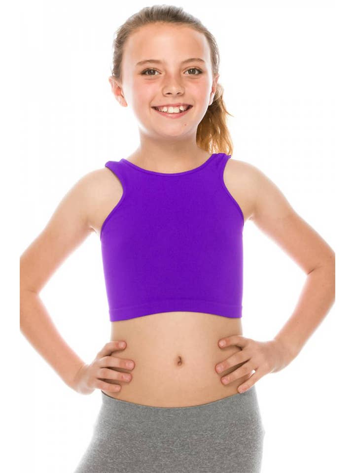 KurveShop - Wholesale Tank Top - Kids - KIDS CROP TANK TOP4