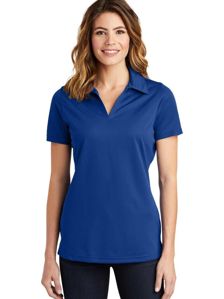 DressesMax - Wholesale Polo - Women's - Sport-Tek Ladies PosiCharge Active Textured Polo. LST690