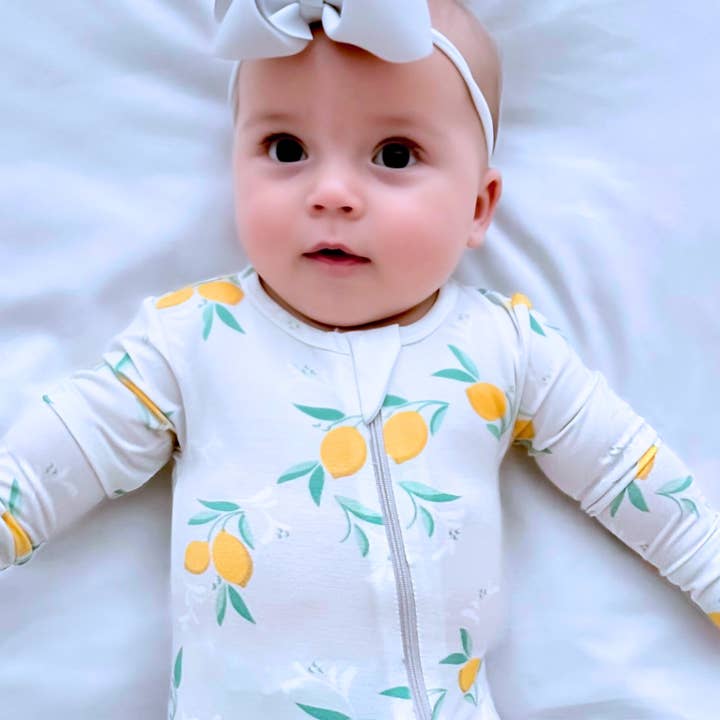 Amalfikust Citroen Grijze Romper met Rits voor wholesale door Basically Soho