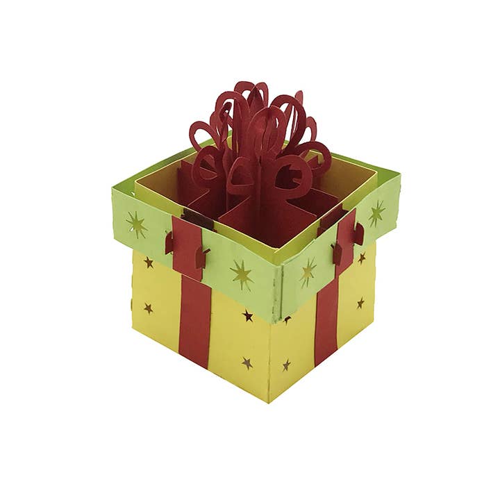 RF Distribution - Vendita all'ingrosso Etichetta regalo - Biglietto origami Surprise pacco regalo
