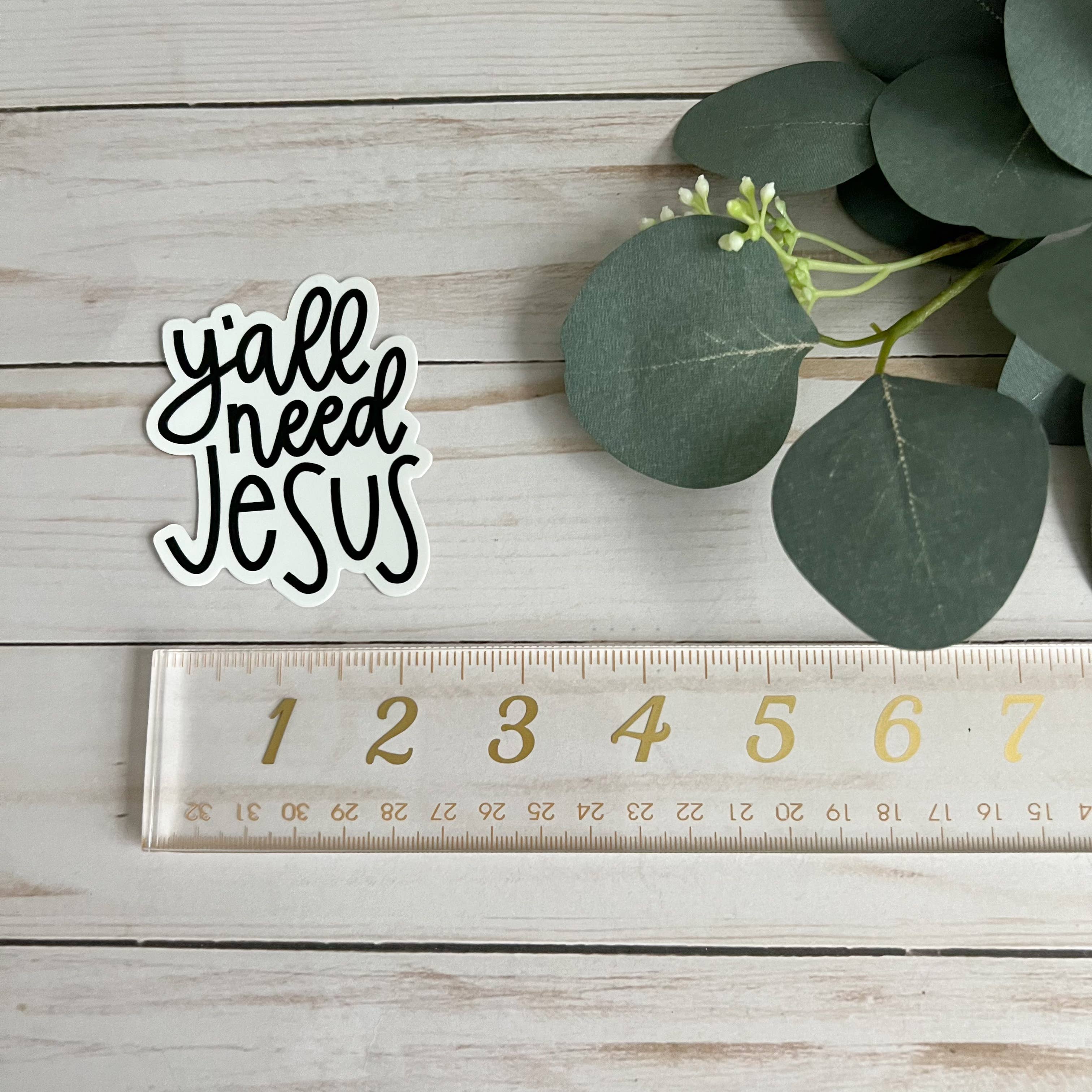swaygirls - Wholesale Sticker - Jullie hebben Jezus nodig | Christelijke stickers | Jullie hebben Jezus nodig6