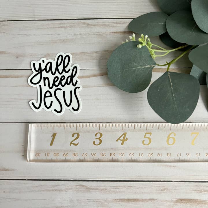 swaygirls - Wholesale Sticker - Jullie hebben Jezus nodig | Christelijke stickers | Jullie hebben Jezus nodig6