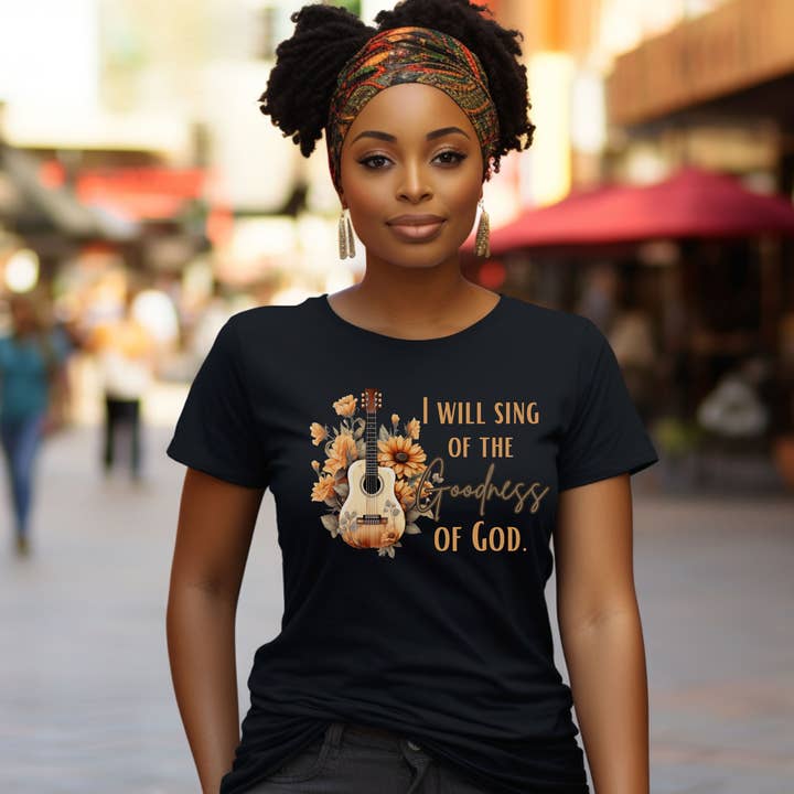 Love Ann Joy Apparel, LLC - Wholesale Screen Printed T-Shirt - Women's - Goodness of God Christian T-Shirt