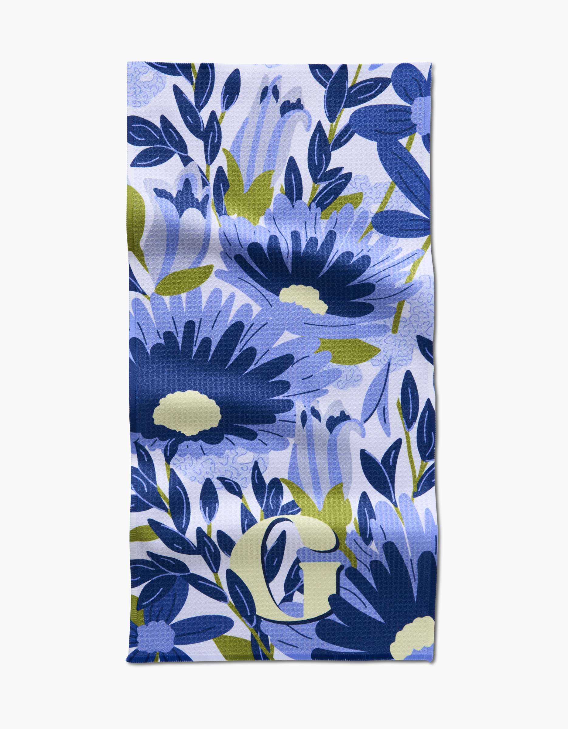 Geometry - Wholesale Tea Towel - Geometry Monogram Floral Bar Towel10