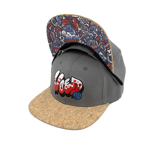 Woed - Wholesale Flat Brim Cap - Unisex - Strapback | WOTTO - Gray0