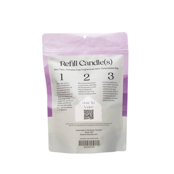 Bluecorn Candles - Wholesale Jar/Filled Candle - Zero-Waste Candle Refill Pouches – Aromática Scented Candles7