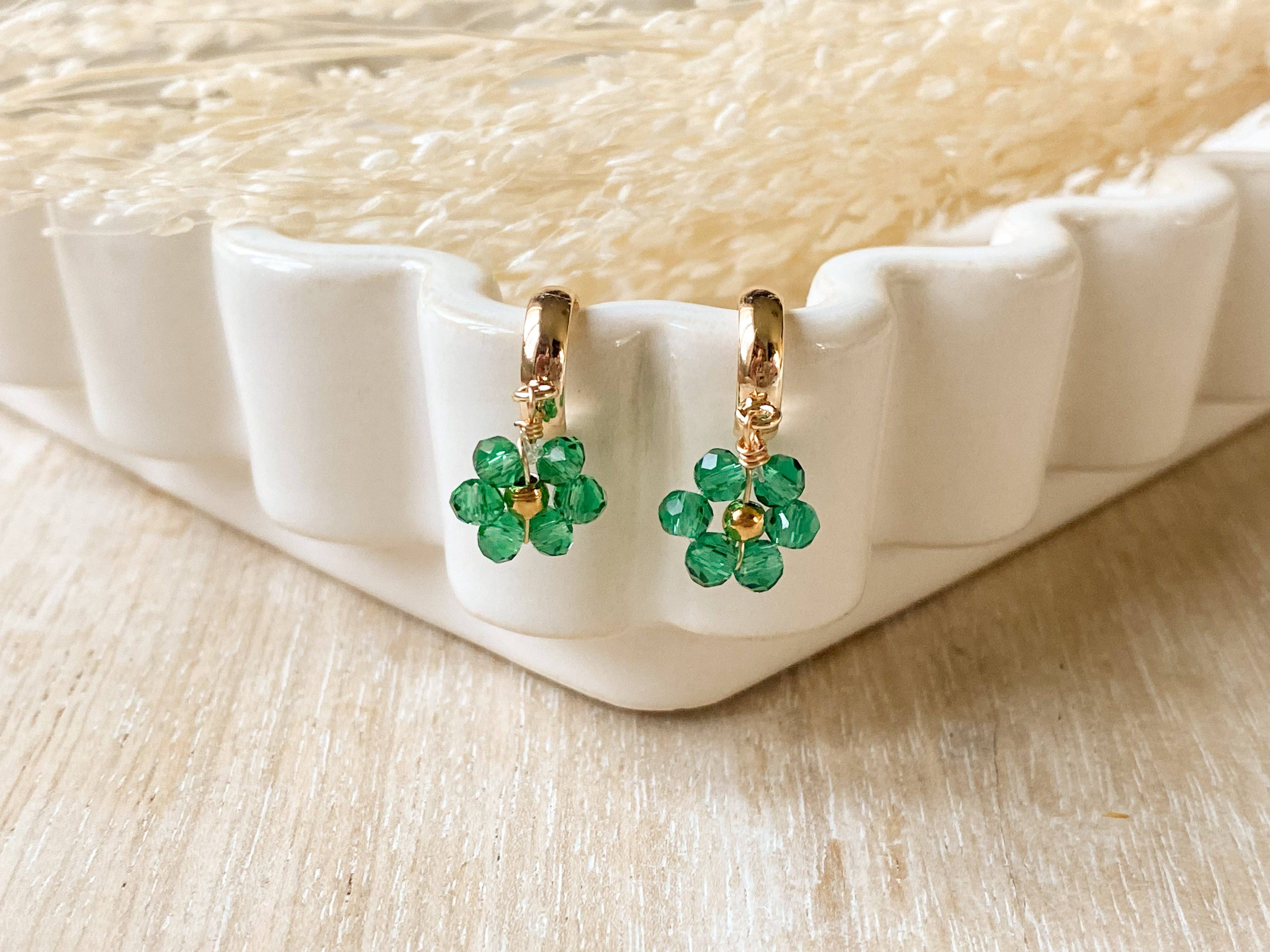 Agaveh girl - Wholesale Huggie Earrings - Nectar Blooms5