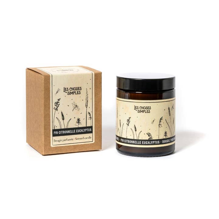 Les Choses Simples - Wholesale Jar/Filled Candle - Mosquito Candle - Citronella