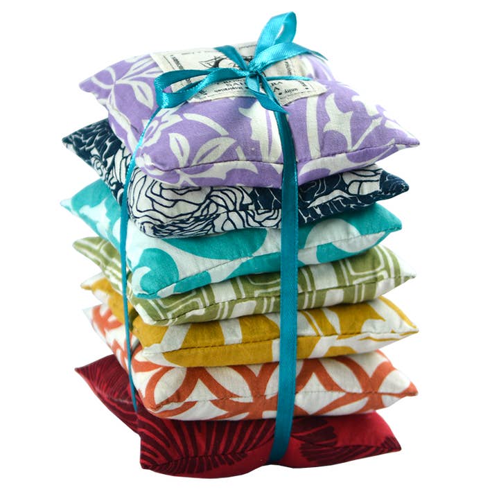 Balizen Direct from Bali - Wholesale Sachet - SALE | Chakra Vetiver Sachets, Set of 7