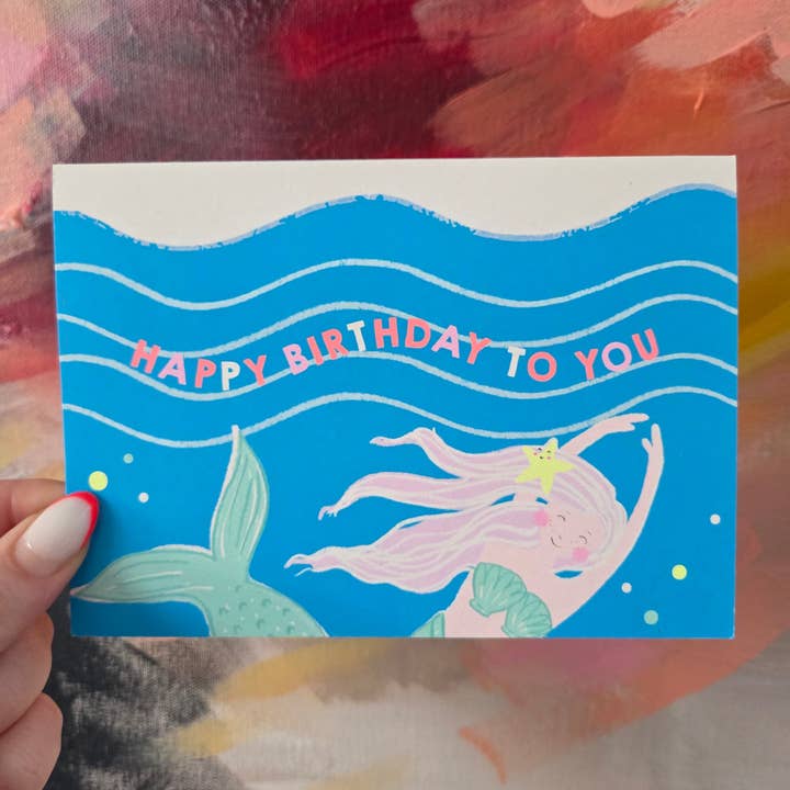 Neon Pop! Compleanno Mermazing per la vendita all'ingrosso da parte di Pickled Pom Pom